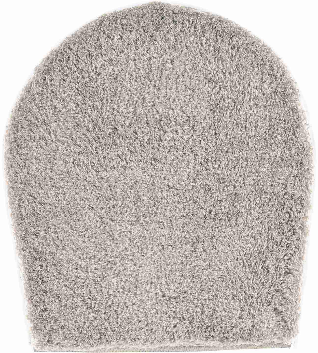 Grund Bath Mat 27 mm, Ultra Soft and Absorbent, Anti Slip, 5 Years Warranty, MELANGE, Toilet Seat Cover 47x50 cm, Brown
