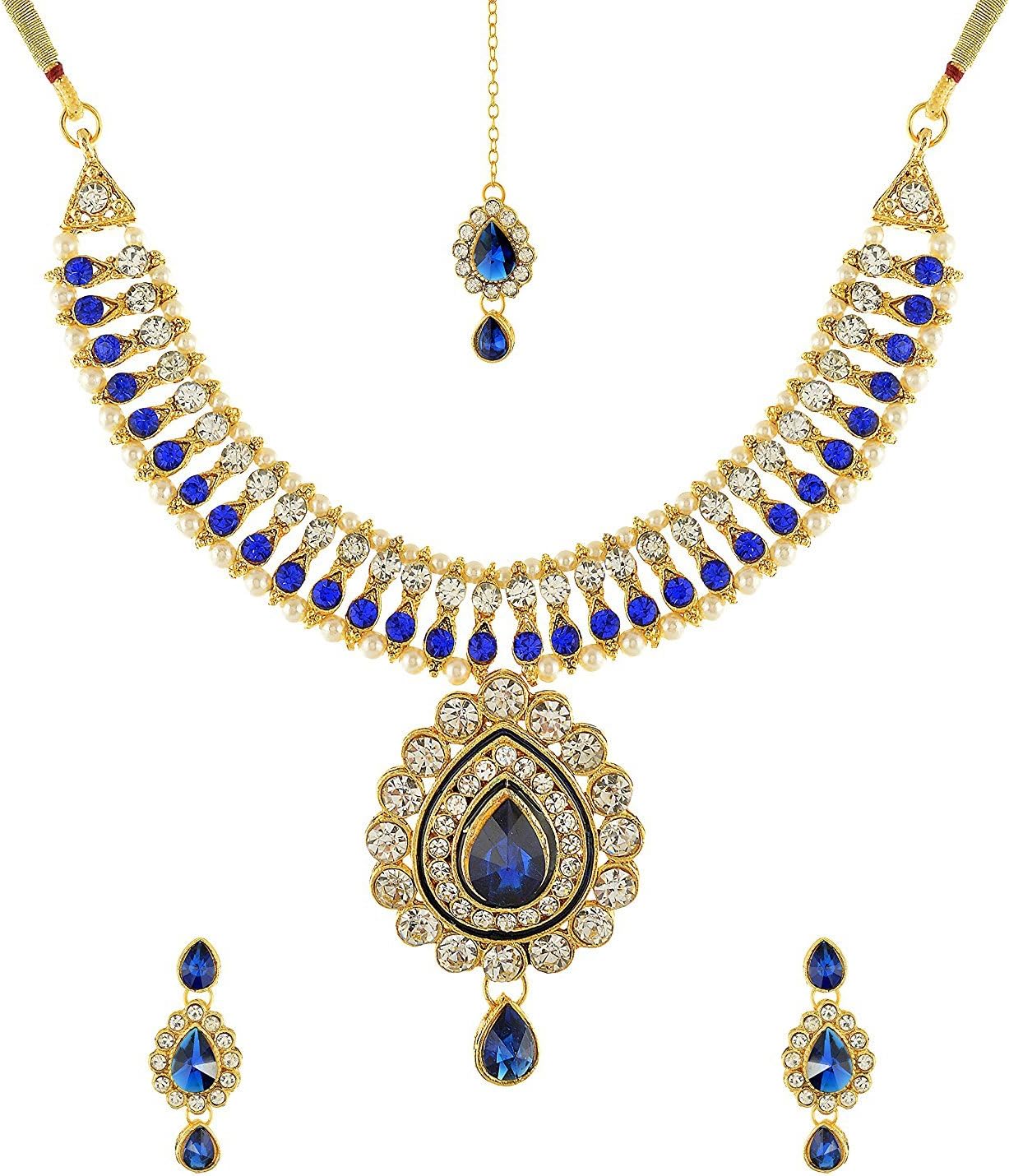 Handicraft Kottage ® Gold Plated Strand Necklace Set for Women