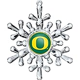 Boelter Brands NCAA Unisex NCAA Traditional Snowflake Ornament