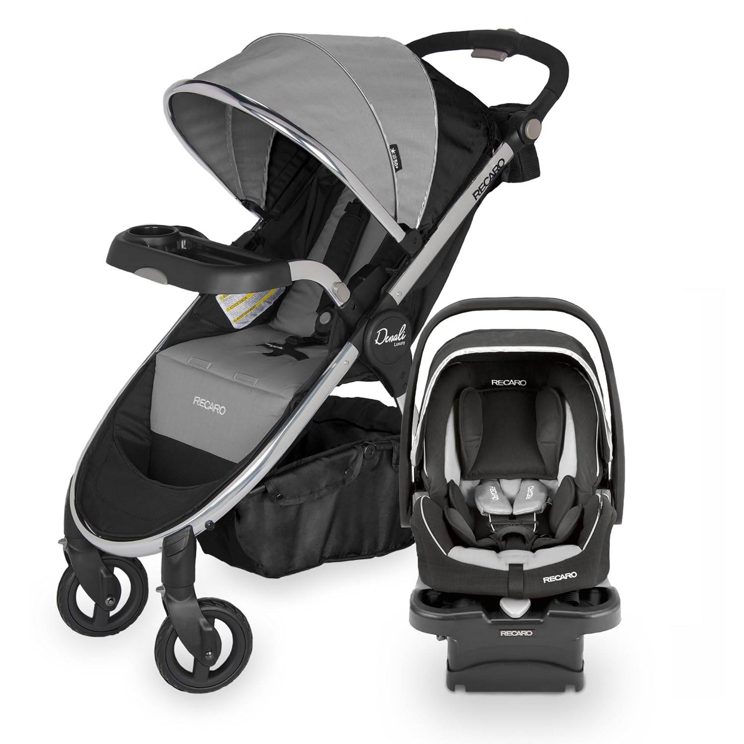 recaro infant car seat stroller combo