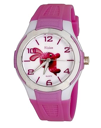 Vizion Analog Multi-Colour Dial Magna-The Puppet Rabbit) Cartoon Character Watch for Kids-V-8826-5-3