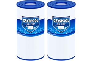 Cryspool® 04061 Filter Compatible with C-4335, PRB35-IN, R173431, Guardain 409-219, FC-2385, 03FIL1300, 35 Sq. Ft Spa Filter Cartridge, 2 Pack