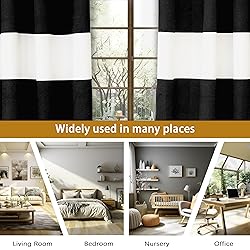 DriftAway Mia Stripe Room Darkening Grommet Unlined
