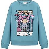 Roxy girls Oversized Pullover Crewneck Sweatshirt, Soft & Comfortable