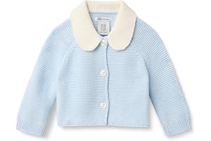 Amazon Essentials x Sofia Grainge Unisex Toddlers and Babies' Peter Pan Collar Sweater Jacket