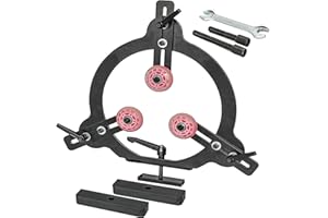 BMTURNING Woodturning Steady Rest for 12",14" and 16" Swing Size, Wood Lathe for Spindle Woodturning, Woodturning Tools.