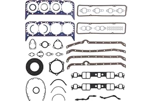 maXpeedingrods Engine Gasket Set for Small Block Chevy 283 302 307 327 350 V8 1955-1980 OEM# 260-1000 | 260-1045 | KS2600