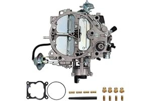 THUNDERMINGO Rochester Quadrajet Carburetor New 4 Barrel Quadrajet Carburetor 1904R 1906R 4MV 4BBL Carb Fits for Chevy Chevrolet 305 350 c.i Engine V8 GM Cadillac 1980-1989 Vacuum Secondary 750 CFM Electric Choke
