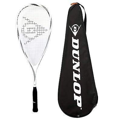 Raquette De Squash Dunlop HIRE - Pour Débutants Et Loisir, Très Durable