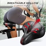 YOUNGDO Bicycle Saddle Comfortable Wide Road Bike Gel Seat Ergonomic view 3