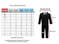 Black n Bianco Boys Formal Black Suit with Shirt