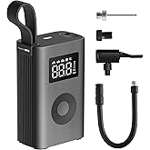 HOTO Air Pump ADV, Tire Inflator Portable Air Compressor with Digital Pressure Gauge 150PSI, Electric Tire Pump with 2 * 2000