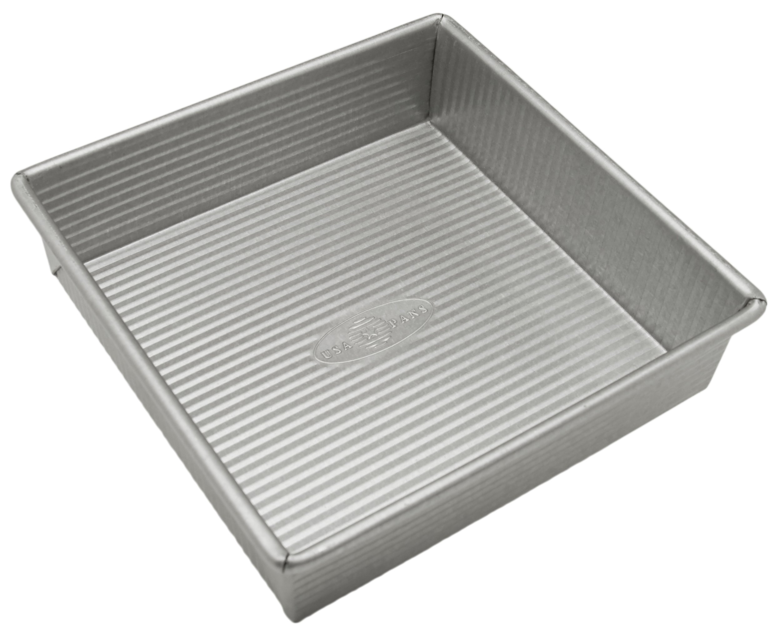 Photo 1 of USA Pan Bakeware Nonstick Square Cake Pan, 8 Inch, Aluminized Steel