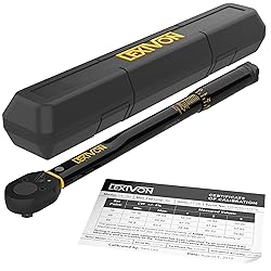 LEXIVON 3/8-Inch Drive Click Torque Wrench 10~80