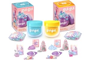 Gui Gui Exclusive Twin Pack Bundle, The Most Beautiful Slime Ever, Made by You, Level Up Your Slime with a Major Glow-up, 2 D