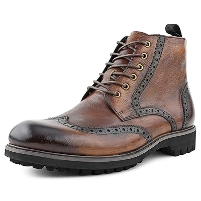 wingtip work boots