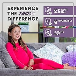 Rocky Thermal Underwear Kids Girls Thermal
