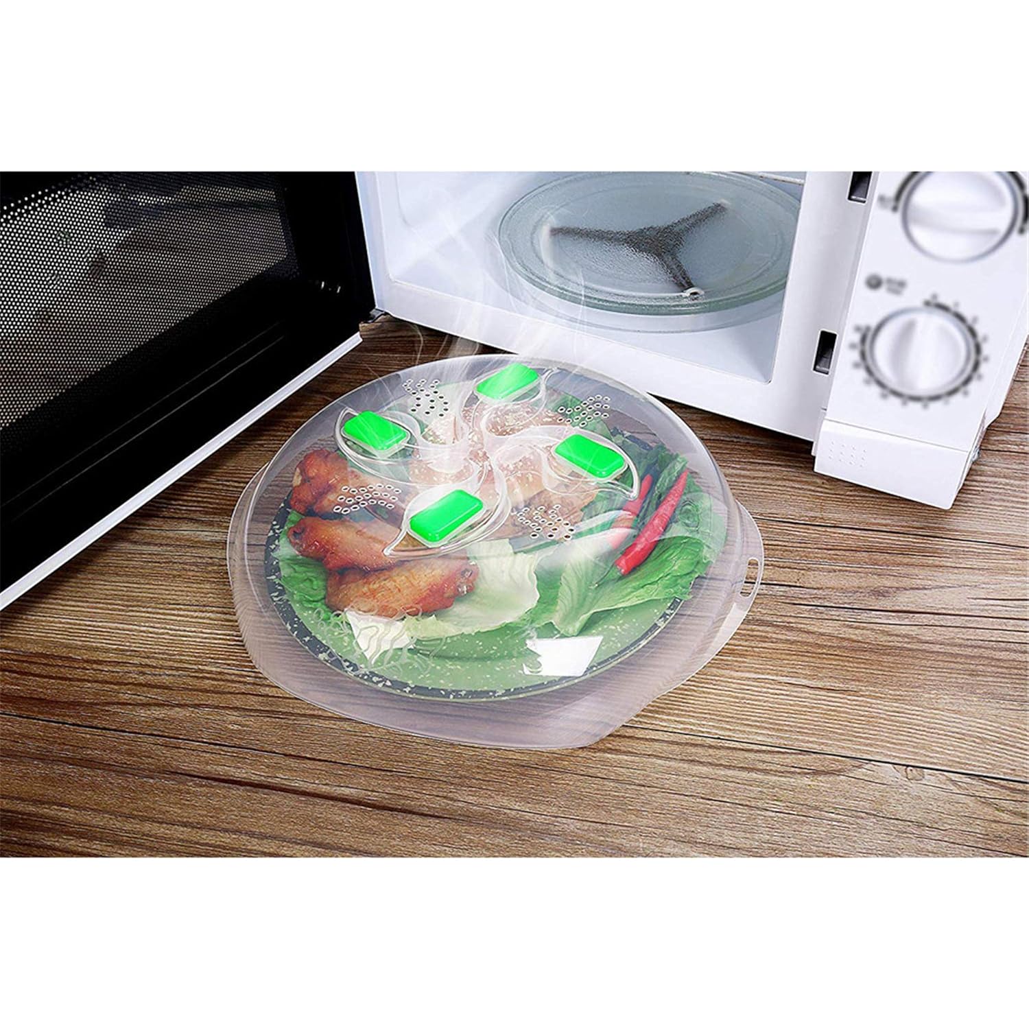 Happy Event - Placa Protectora para Alimentos para microondas ...