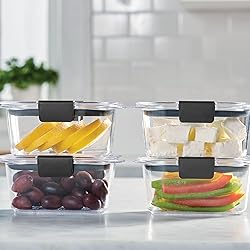 Rubbermaid Brilliance BPA Free Airtight Food