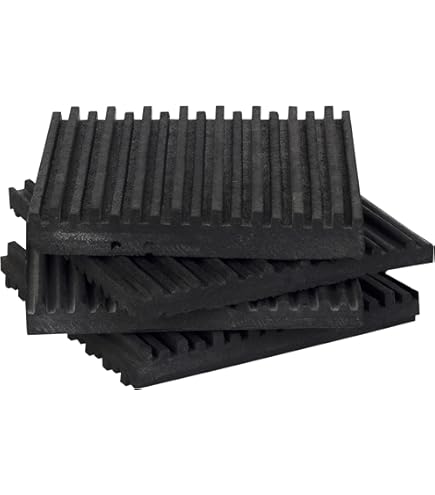 Amazon.com: Forestchill Anti Vibration Rubber Pads, 4" X 4" X 3/4" Heavy  Duty Waffle Vibration Isolation Pad for HVAC, Air Compressor, Washer and  Dryer, Air Conditioner Units, 4 Pack : Industrial &