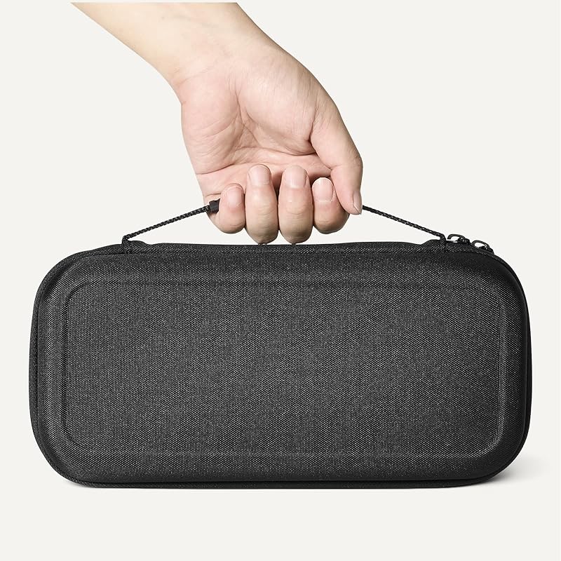 Universaltasche für Nintendo Switch mit 12 Spielkartenfächern, Kompatibel mit Switch 2 & Switch OLED, Schwarz