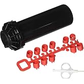 K-Rain RPS75 3/4" Gear Drive Rotor 5" Pop-Up | 22' - 51' Spray Distance, 40&deg; - 360&deg; Arc Spray Pattern | Includes Install Kit