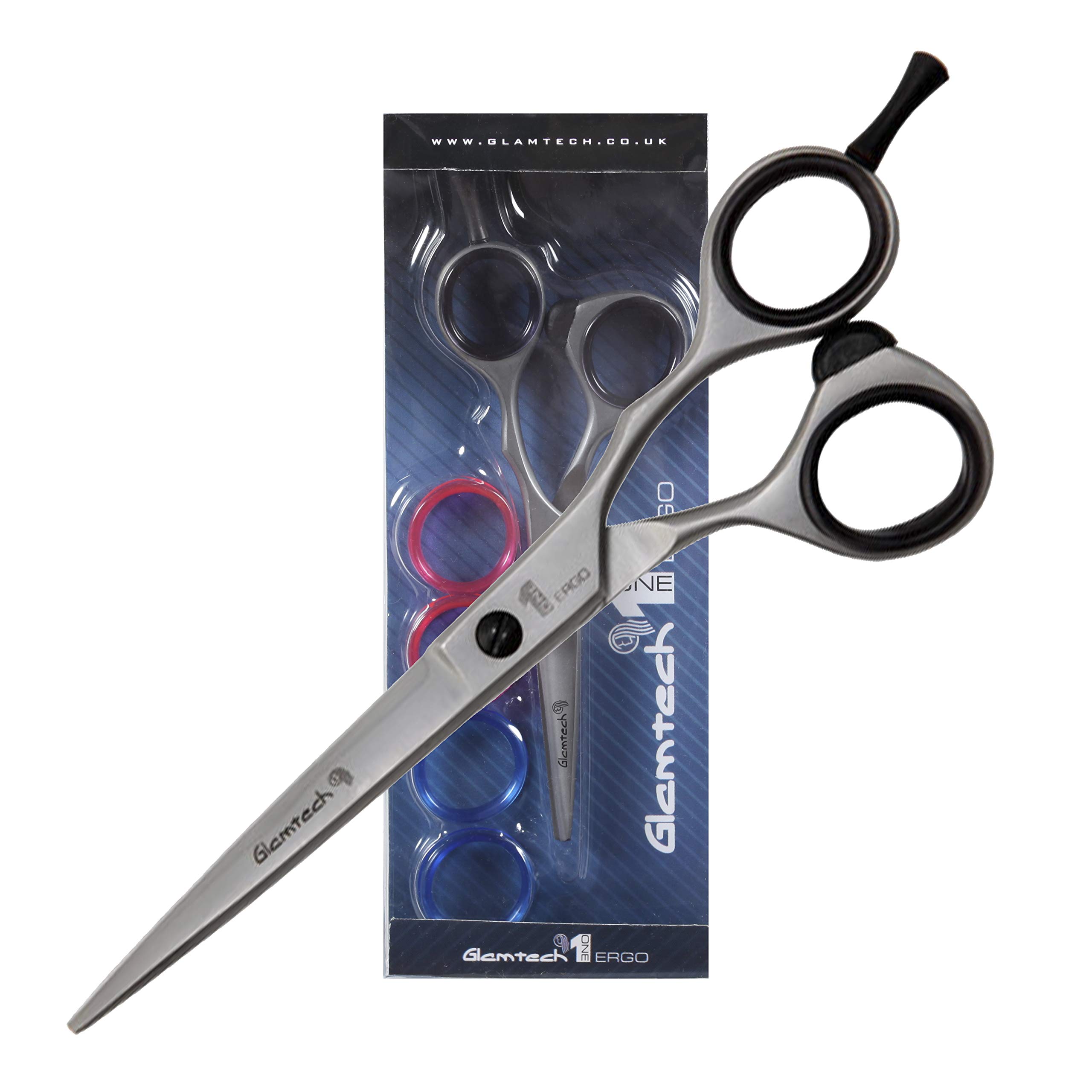 Glamtech One Ergo Professional Hairdressing Scissor (5.5 inch) - Professional Salon Hair Dresser Scissor