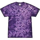 Colortone Crystal Wash Tie Dye T-Shirts for Boys and Girls - Tie-Dye Short Sleeve T Shirts for Little Kids & Big Kids