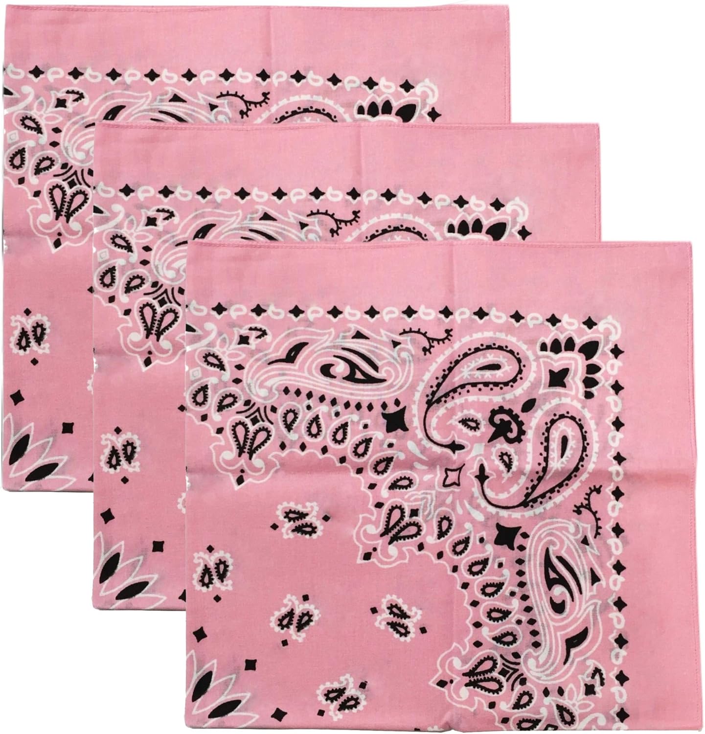 Usa Made Military Army Trainmen Paisley 22 Hav A Hank Paisley Bandana Made In Usa Set Of 3 Pink 3 Amazon Co Uk Clothing