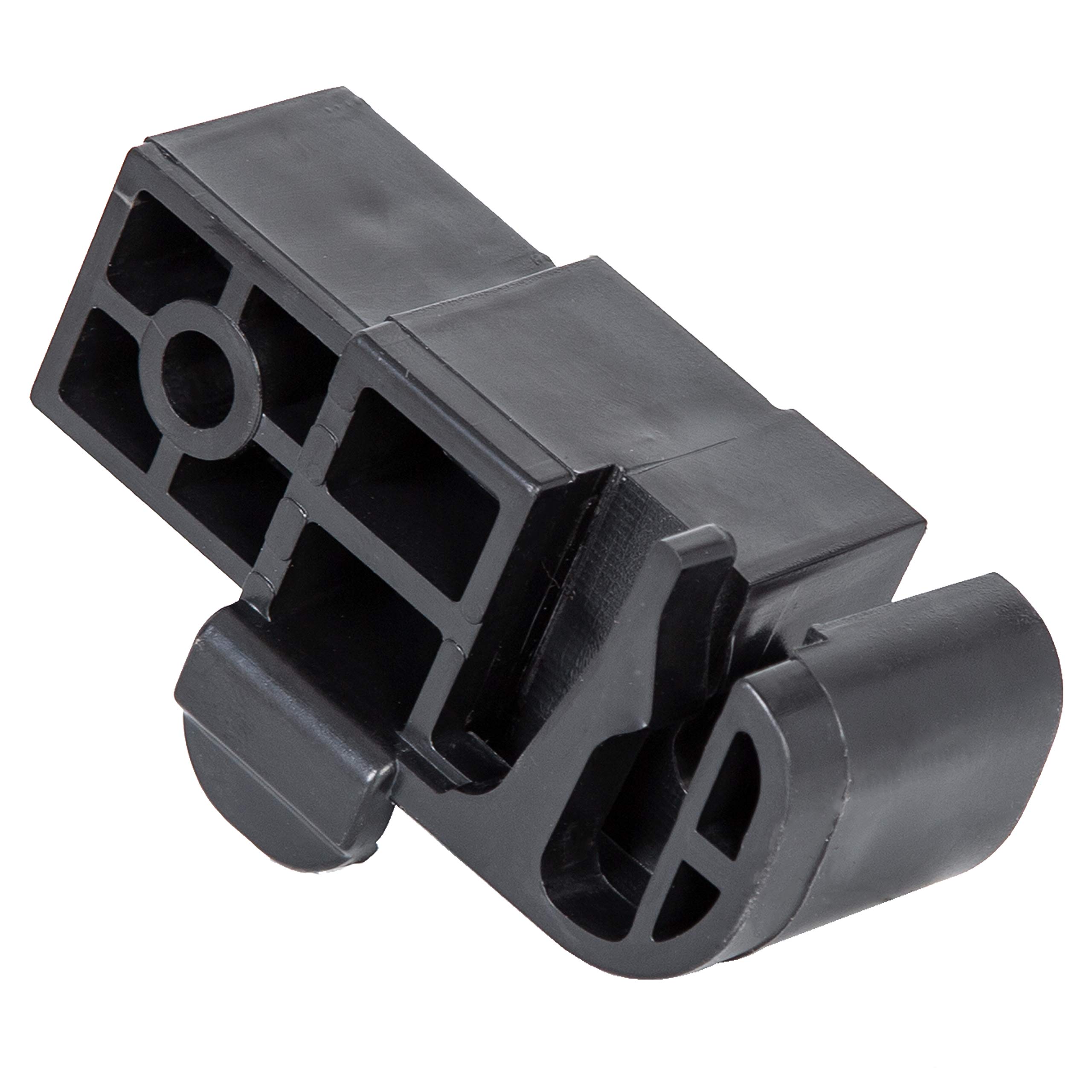 Photo 1 of ECOTRIC Black Pontoon Bimini Top Latch Connector Bracket Plastic Replacement for 002957 (1 pcs) Boat