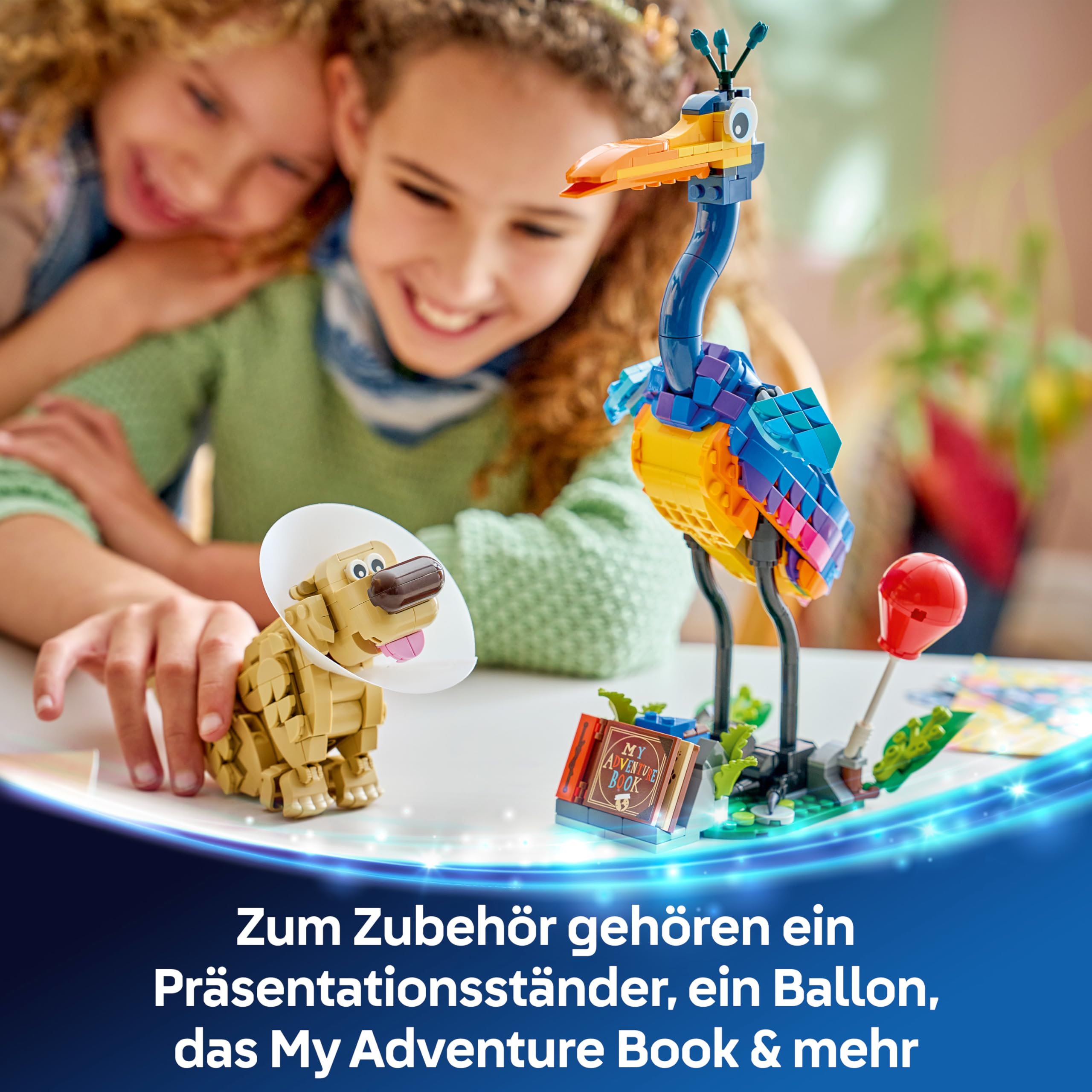 LEGO ǀ Disney and Pixar Kevin und Dug - Spielzeug Golden Retriever Hund & exotischer Vogel - DIY Deko fürs Kinderzimmer - Geburtstagsgeschenk für Mädchen ab 9 Jahren & Fans des Films Oben - 43290 6