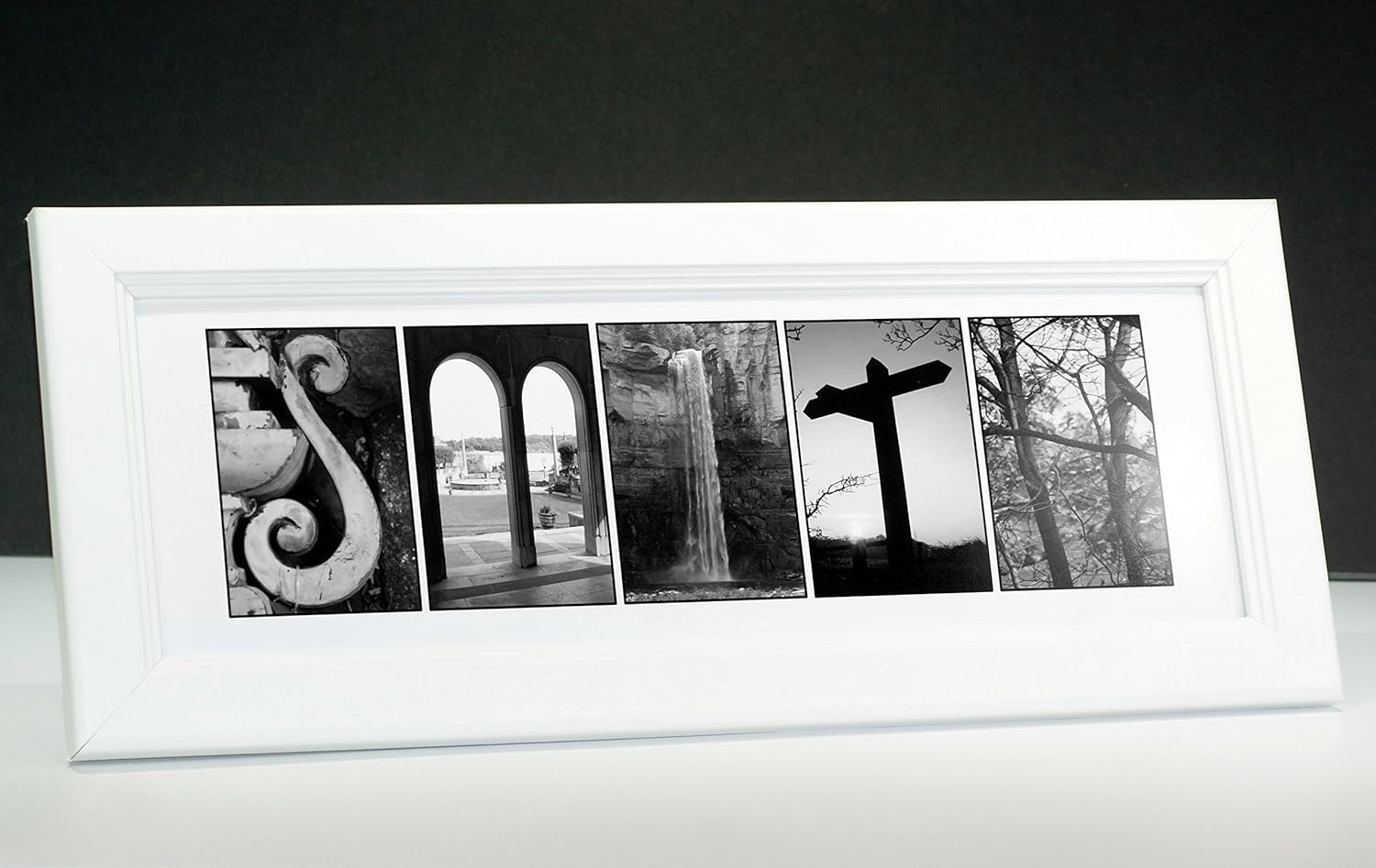 Photographs - Creative Letter Art Personalized Sign in Nature Themed Alphabet Photograph Letters for Personalized Gift, Wedding, Graduation, Anniversary, Baby Name or Any Occasion