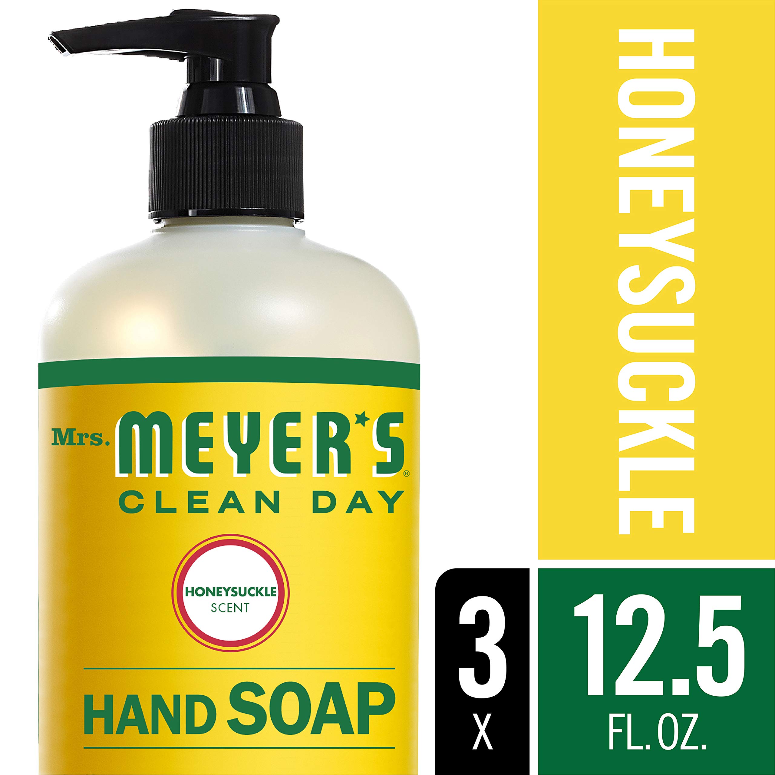 Mrs. Meyer's Clean Day Liquid Hand Soap, Rosemary, 3pk, 12