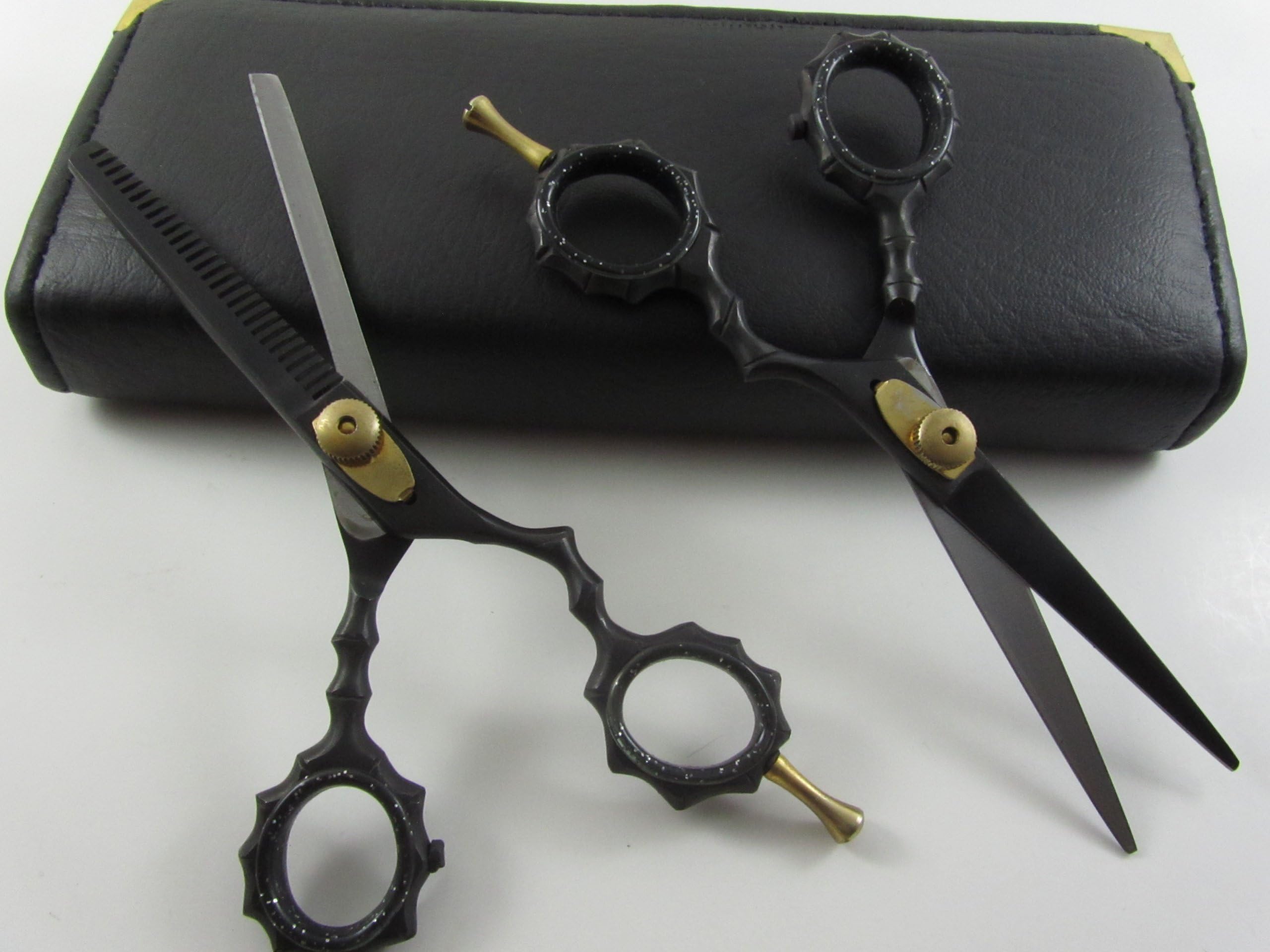 5.5"professional Hair Dressing & Thinning Scissors Barber Salon Hair Cutting Shears Scissors