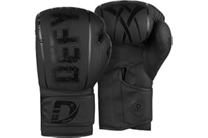 DEFY CHALLENGE YOUR FEAR DEFY Boxing Gloves for Men & Women - Premium Quality Synthetic Leather Boxing Gloves for Training - Perfect for Punching Heavy Bags, Sparring, & Fighting Gloves