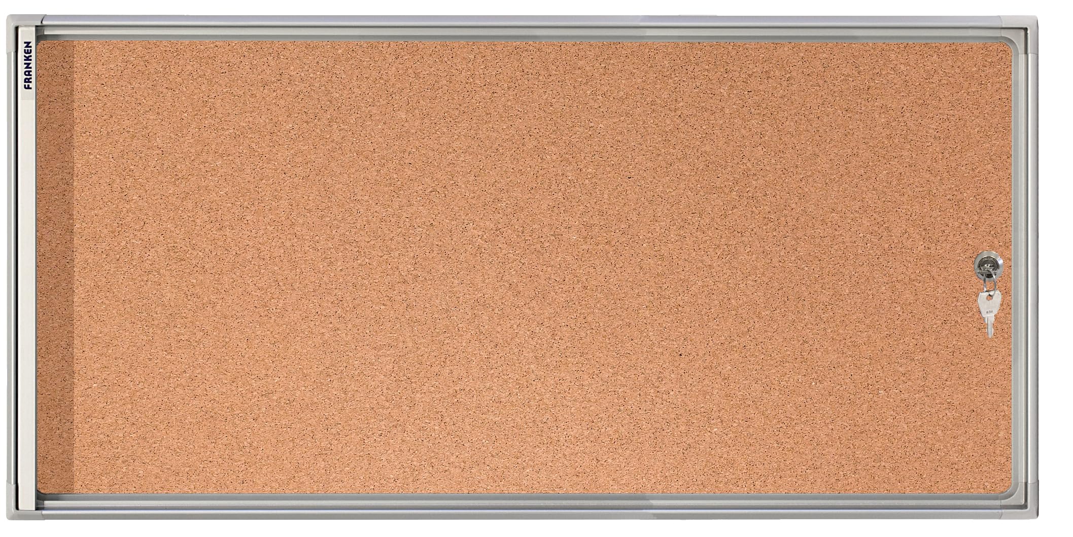 Franken FSKA1 Flat Chaukasten 1 x A4 Cork 3X A4 Brown