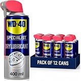 WD-40 Specialist Dry Lubricant 400ml 12-Pack for Locks Doors Windows view 1