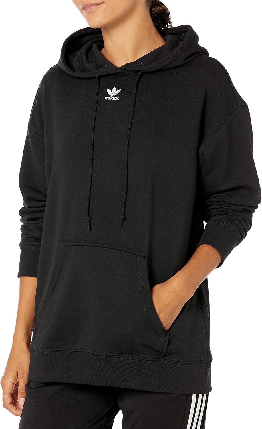 adidas no sleeve hoodie