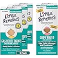 Little Remedies Baby Bundle; 1oz Natural Berry Flavor Gas Relief Drops, Pack of 3 & 4Fl Oz Gripe Water
