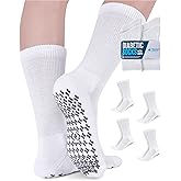 Doctor's Select Diabetic Socks for Women and Men - 4 Pairs Non Binding Socks for Women