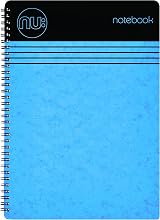 nu: Craze Cloud Range A5 Blue Wirebound Notebook 110 Pages FSC