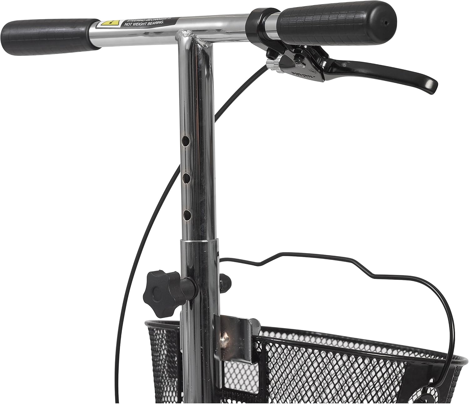 Drive Medical Dual Pad Steerable Knee Walker with Basket, Alternative to Crutches: Health & Personal Care