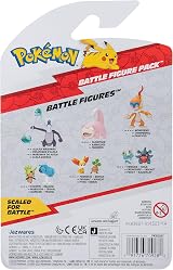 Pokémon Battle Figure First Partner 2 Pack Bulbasaur Pikachu 2-Inch Figures view 5