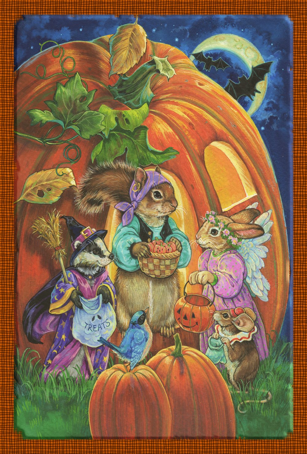 Toland Home Garden Critter Halloween 12.5 x 18-Inch Decorative USA-Produced Garden Flag