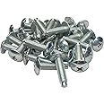 RackGold® 10-32 Zinc Rack Screws 25 Pack - USA Made