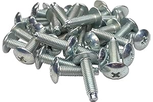 RackGold 10-32 Zinc Rack Screws 25 Pack - USA Made