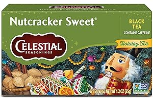 Celestial Seasonings Nutcracker Sweet Black Tea, 18 Count