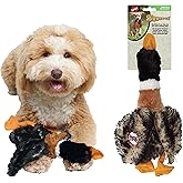 SPOT Skinneeez Mini Mallard Duck 13 Inch Stuffing-Free Plush Squeaky Dog Toy &ndash; Soft Interactive Toy for Small and Medium Dogs &ndash; Mess-Free Play for Light &amp; Moderate Chewers &ndash; Assorted Styles