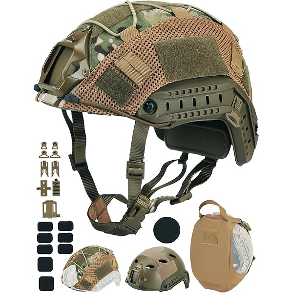 Vuelve A Mi Libro Cubierta De Casco De Camuflaje Tu00e1ctico Para