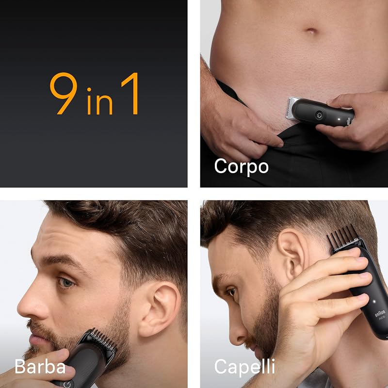 Rifinitore All-in-One Serie 5 Rasoio Elettrico, AIO5535n Nero — foto 3 di 7